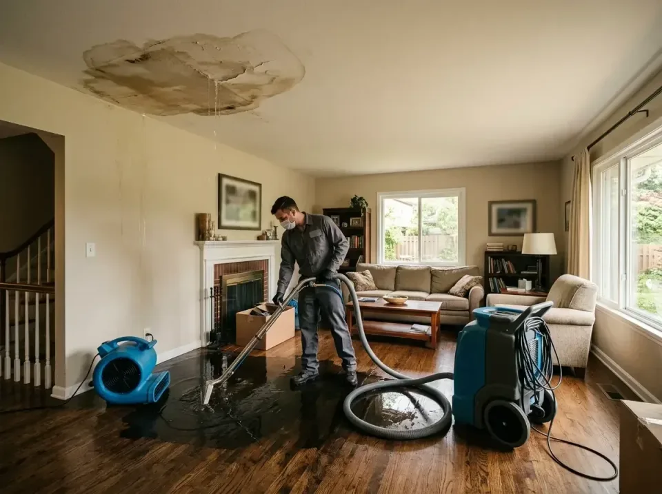 attic-pipe-burst-ceiling-drip-008 — frequently asked questions, Water Damage Restoration & Carpet Care in Hoisington, KS